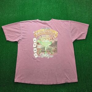 Jimmy Buffetts Margaritaville Las Vegas Pin-Up Girl Margarita Tshirt Mens 2XL